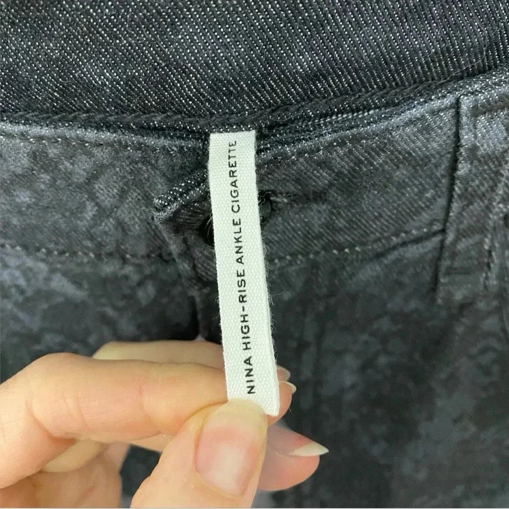 RAG & BONE Nina cropped high-rise straight-leg jeans - Picture 6 of 15